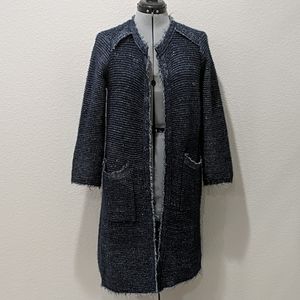 Zara Tweed Long Sweater